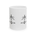 OGOU Veve Ceramic Mug — 11oz & 15oz Spiritual Vodou Symbol Coffee Cup
