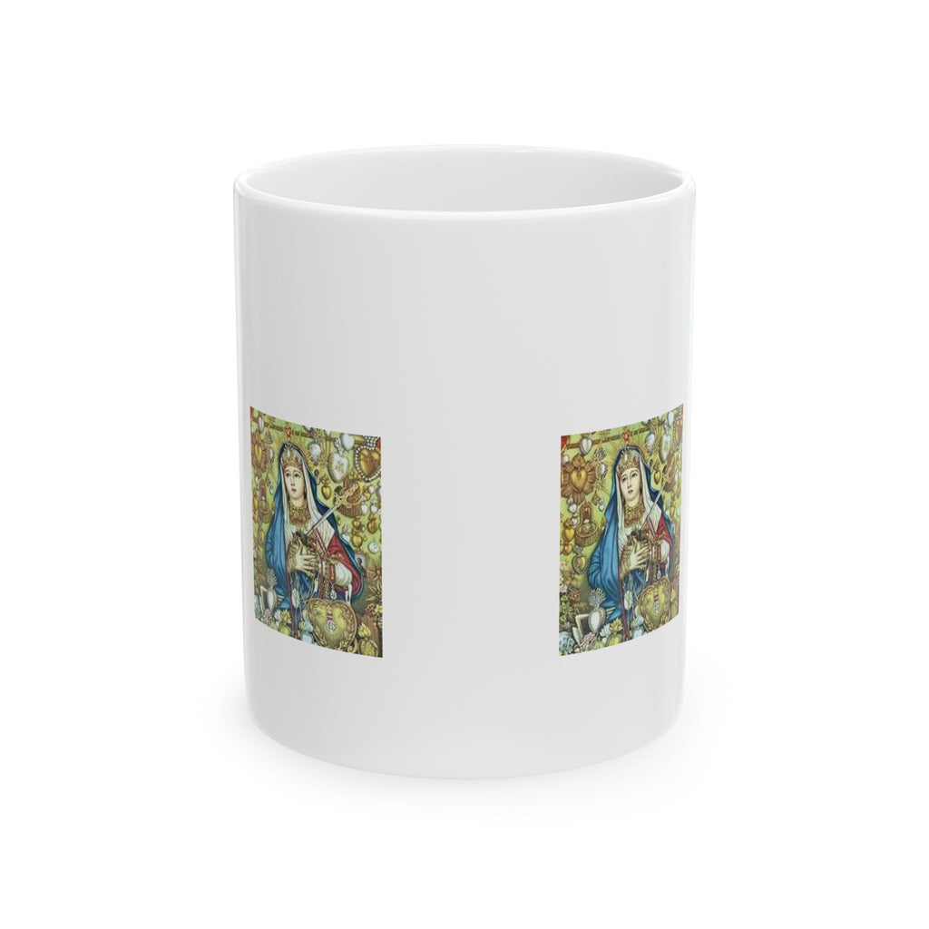 EZULI FREDA Ceramic Mug — 11oz & 15oz Coffee Cup