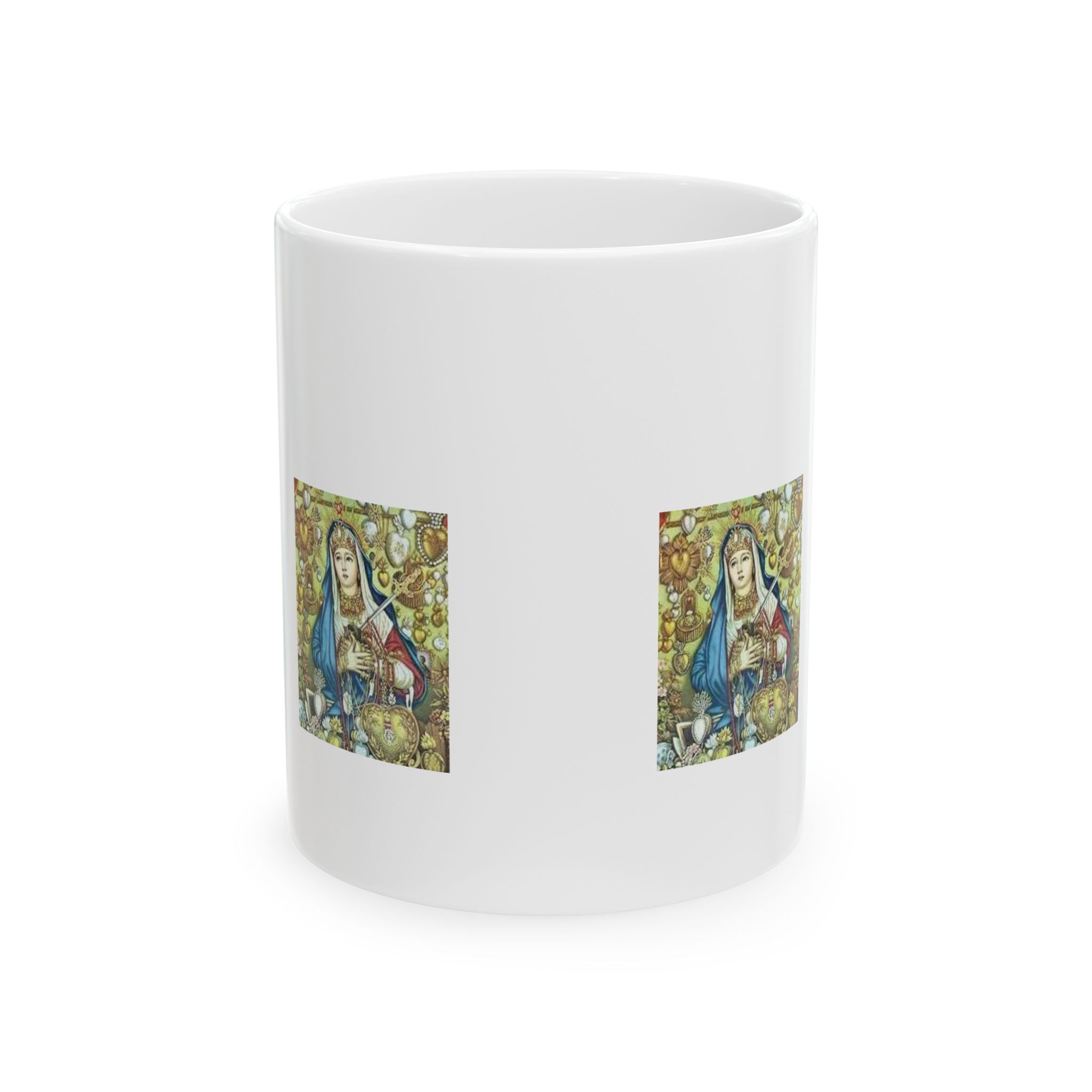 EZULI FREDA Ceramic Mug — 11oz & 15oz Coffee Cup