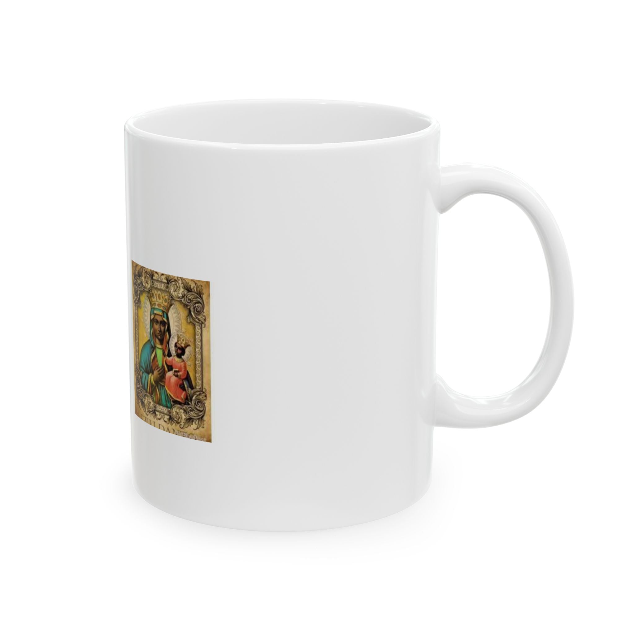 Reine Ezuli Dantor Ceramic Mug — Voodoo Spirit & Ancestral Devotion Coffee Cup (11oz/15oz)