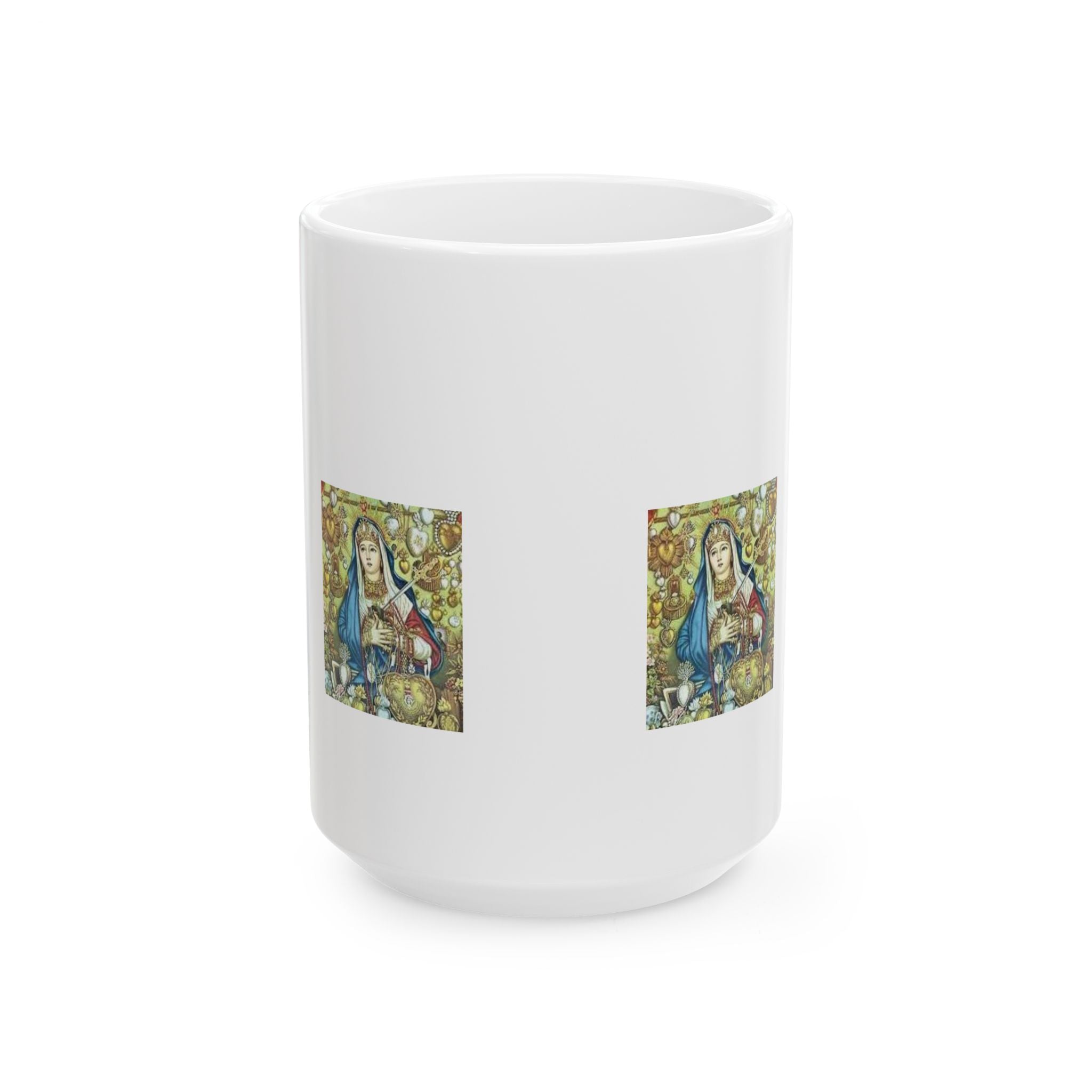 EZULI FREDA Ceramic Mug — 11oz & 15oz Coffee Cup