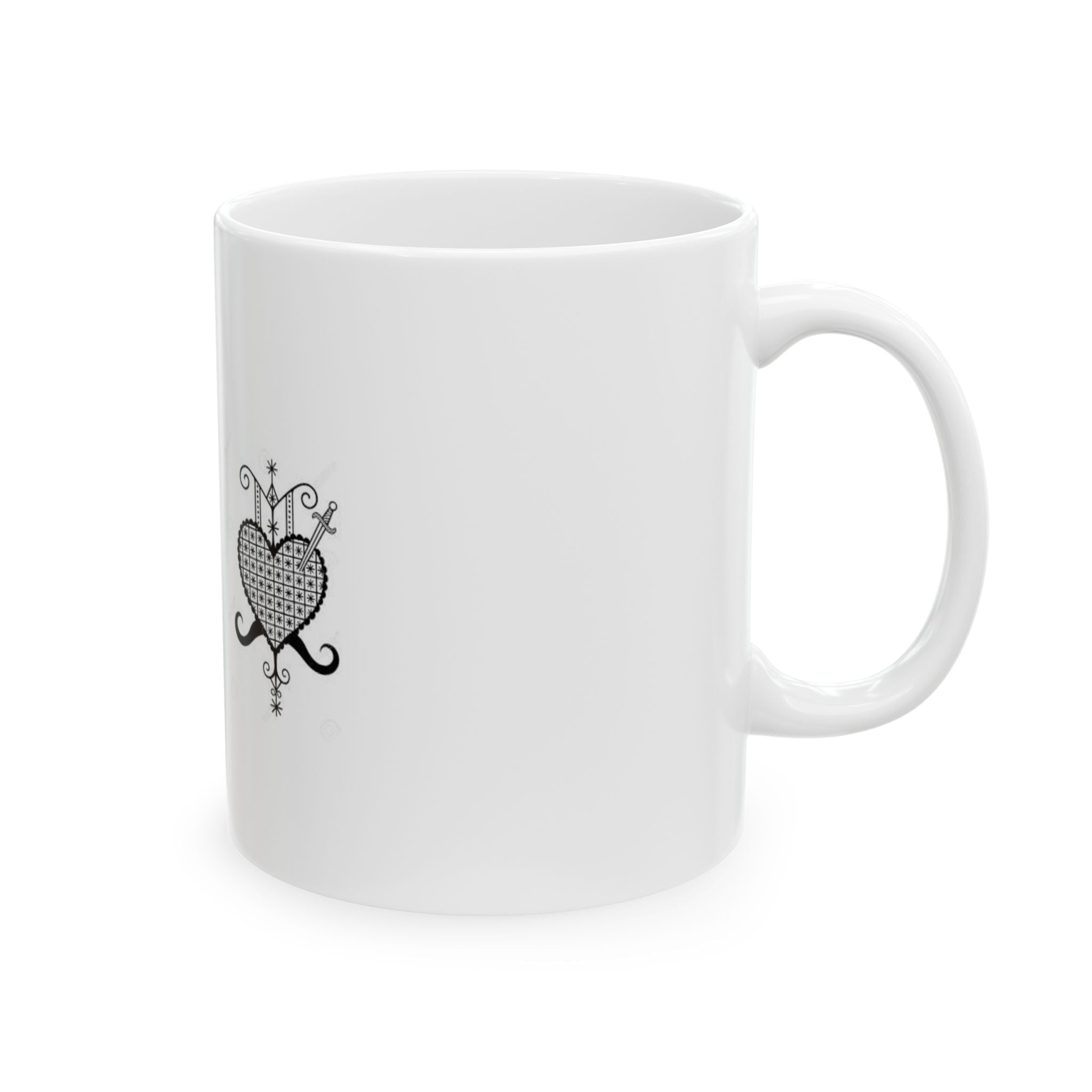 Danto Veve Ceramic Mug — 11oz & 15oz Ritual Glass Design