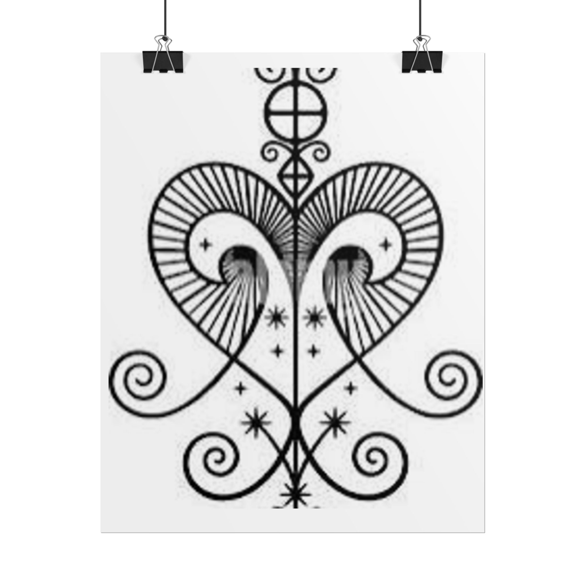 Rolled Poster — VEVE EZULI FREDA Text Art