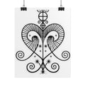 Rolled Poster — VEVE EZULI FREDA Text Art