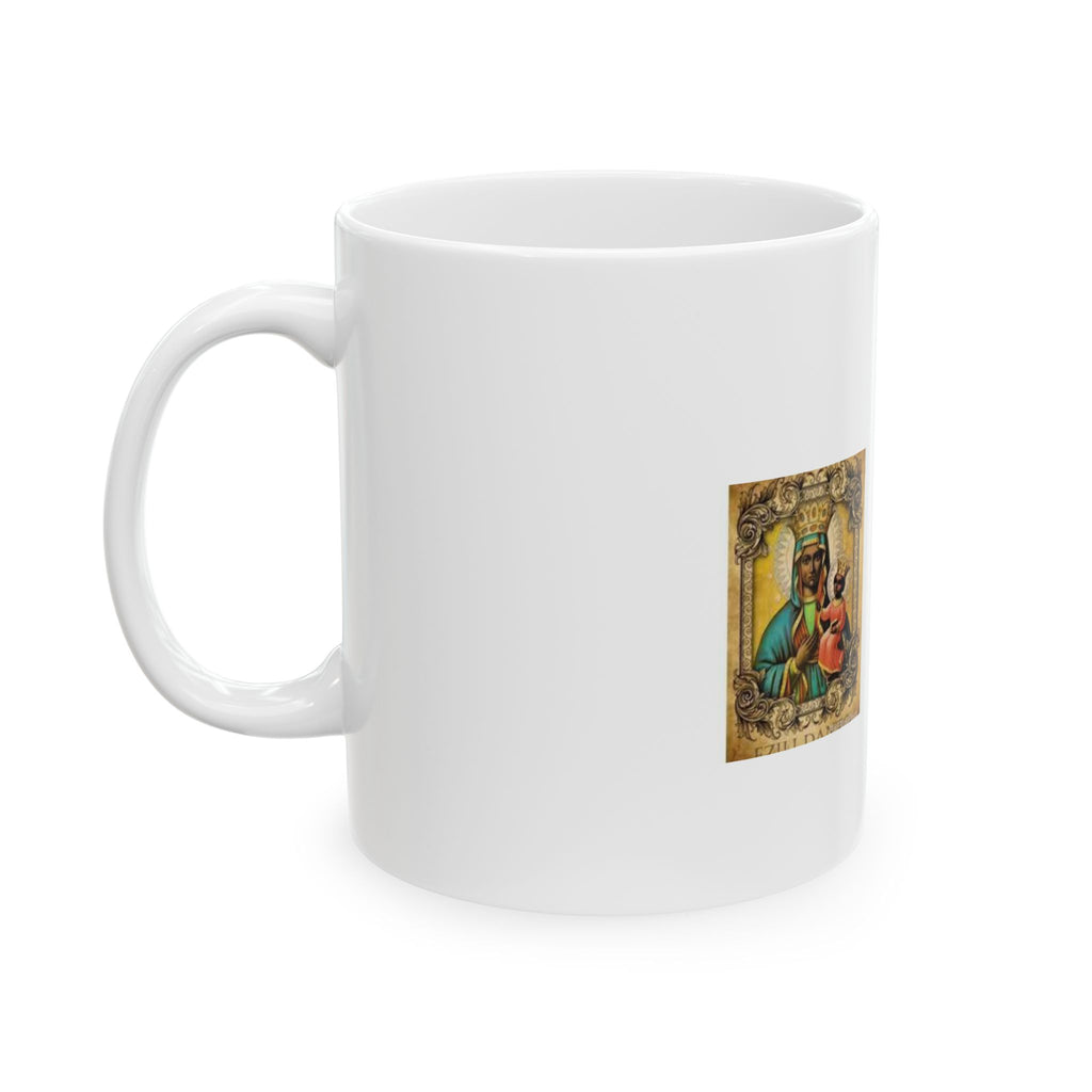 Reine Ezuli Dantor Ceramic Mug — Voodoo Spirit & Ancestral Devotion Coffee Cup (11oz/15oz)