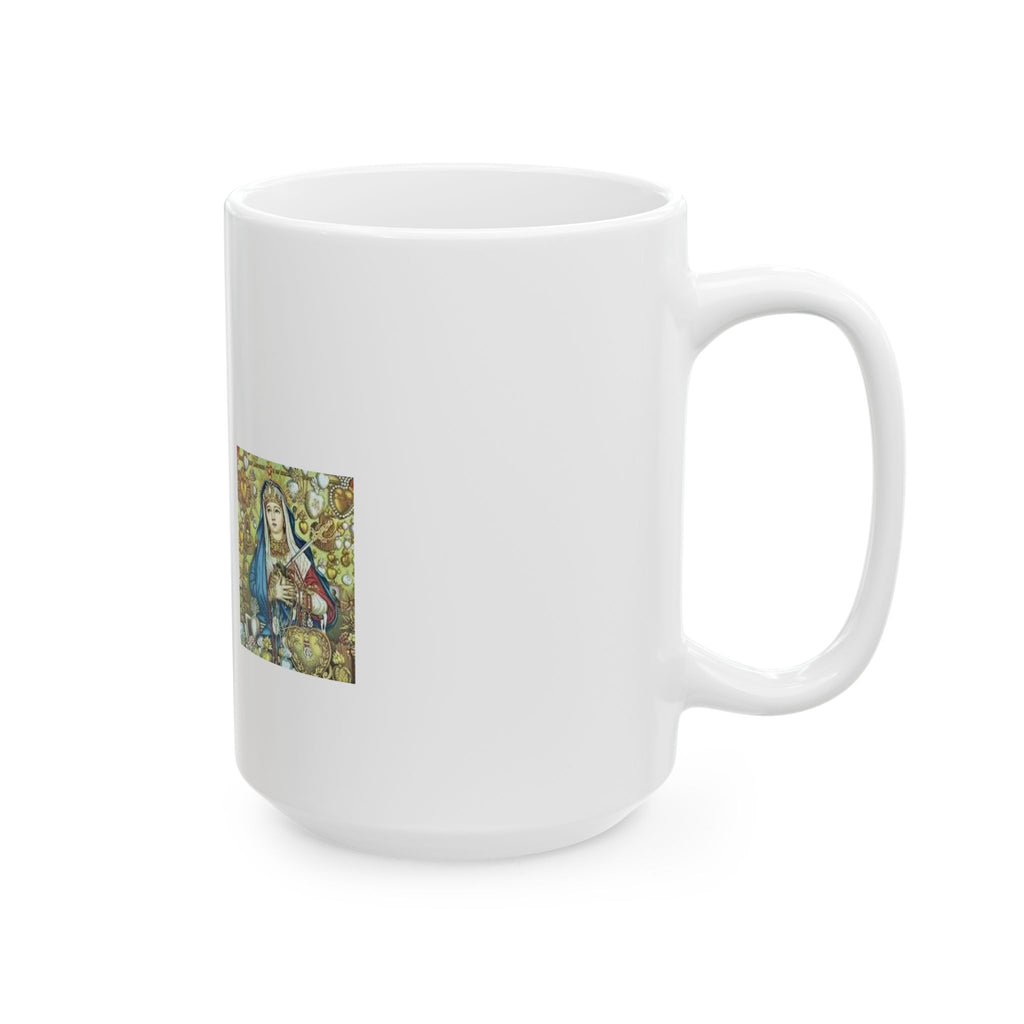 EZULI FREDA Ceramic Mug — 11oz & 15oz Coffee Cup
