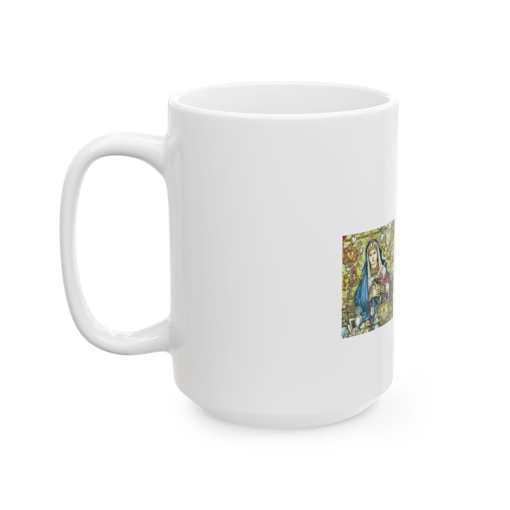EZULI FREDA Ceramic Mug — 11oz & 15oz Coffee Cup