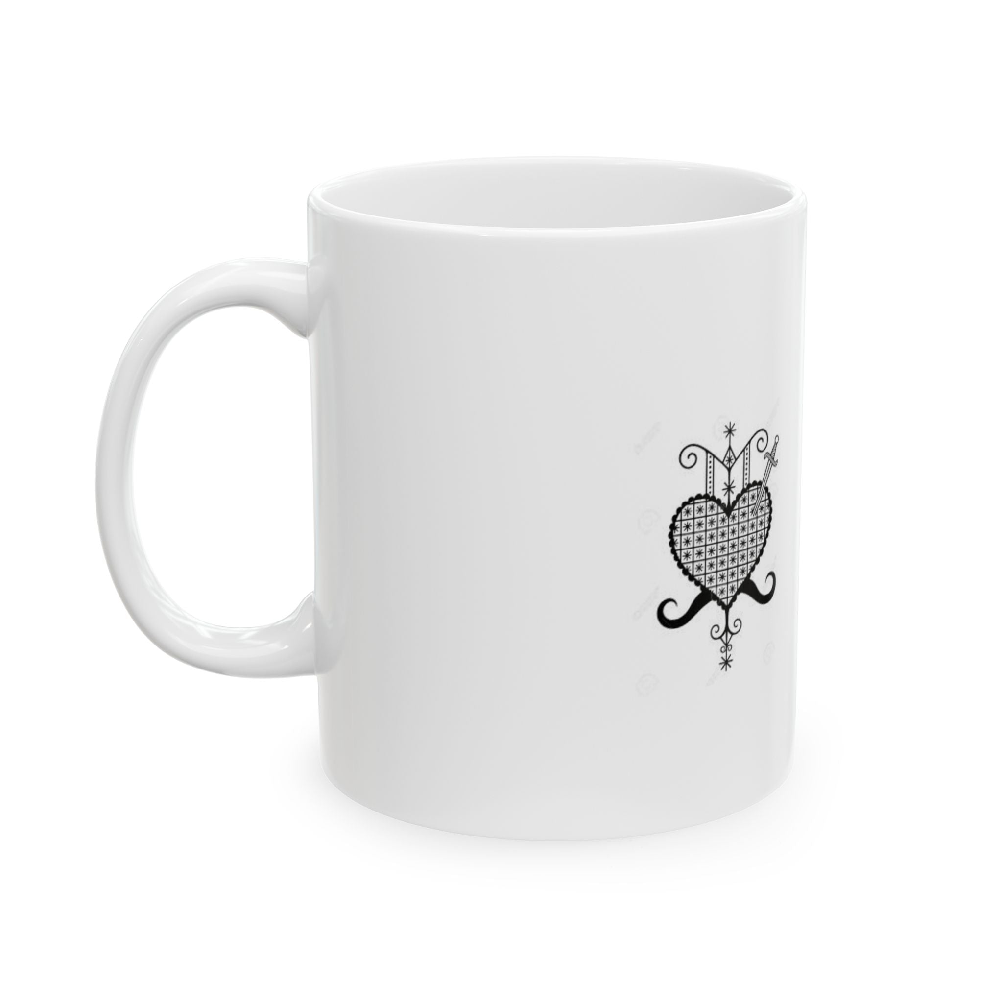 Danto Veve Ceramic Mug — 11oz & 15oz Ritual Glass Design