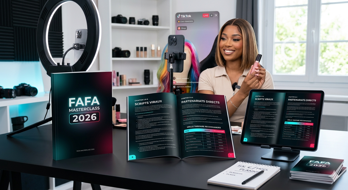 "eBook - De 0 à 5K/mois sur TikTok Shop : Trouver des partenaires & générer des revenus"